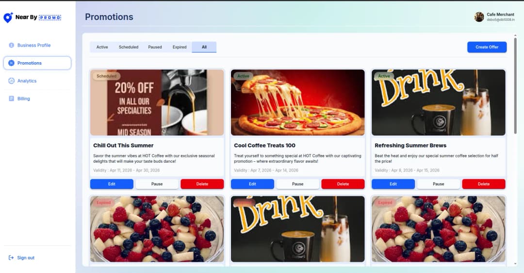 Launch Your First Promotion